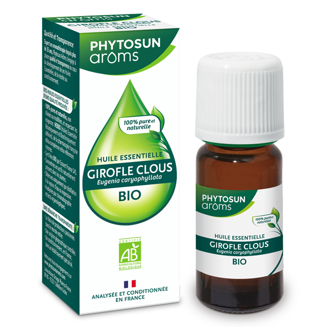 Huile essentielle Clou de girofle bio Phytosun 5ml - Pharmacie IllicoPharma
