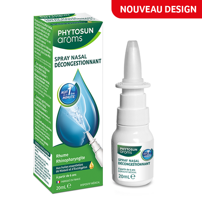 PhytoSun Aroms Spray Nasal 20mL - Décongestionne et Purifie - Pharma360