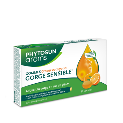 GOMMES GORGE SENSIBLE* (GOÛT ORANGE EUCALYPTUS)